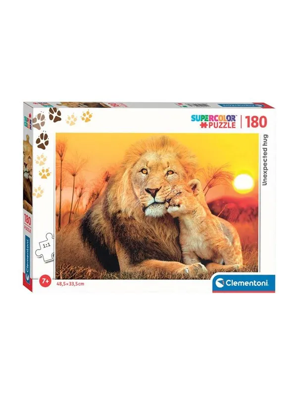 Clementoni Jigsaw Puzzle Super Color Unexpected Hug 180pcs. Gulv