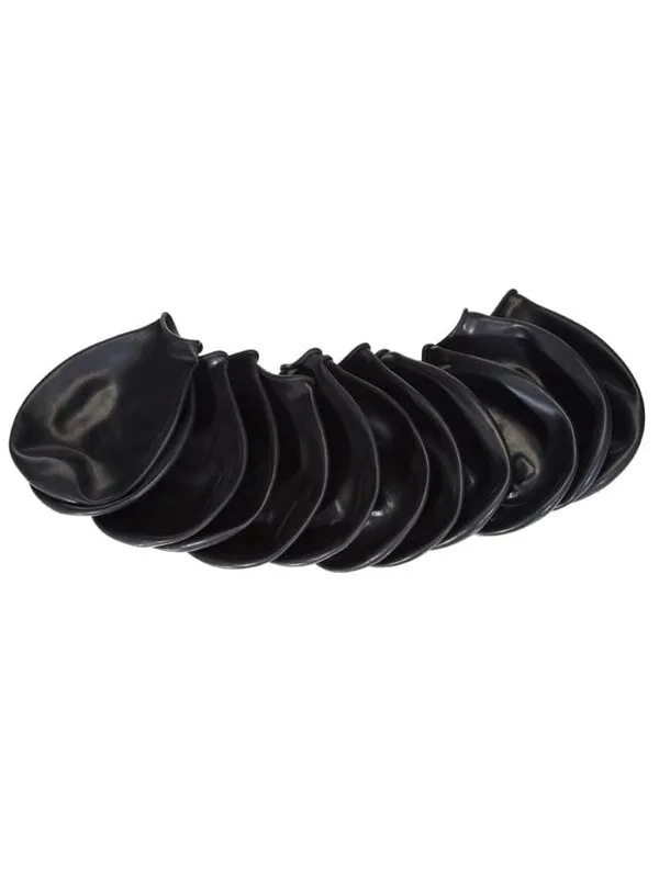 Buster Pawz - Dog shoe XL 12.7cm black 12 pcs - (278098)
