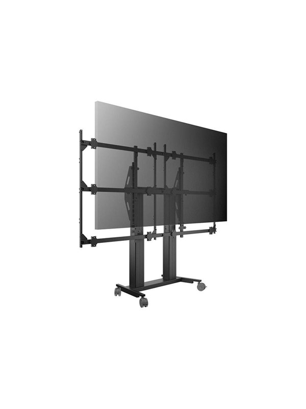 Multibrackets M Pro Series cart - motorised - for LED display - black - Max - recommended for 146"