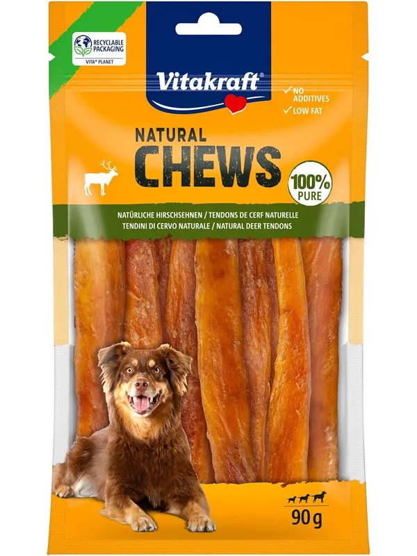 Vitakraft - CHEWS deer tendons for dogs 90g (58280)