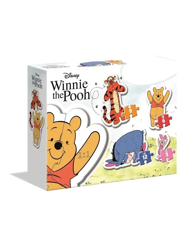 Clementoni Jigsaw Puzzle My First Puzzles - Winnie the Pooh Gulv