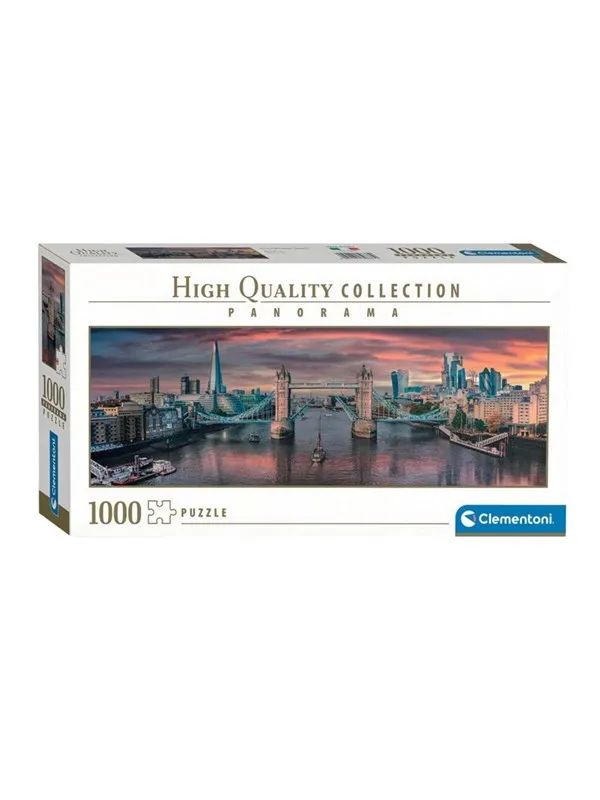 Clementoni Jigsaw Puzzle Panorama Across The River Thames 1000pcs. Gulv