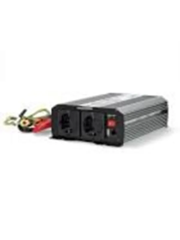 Nedis Power Inverter Modified Sine Wave | Input voltage: 12 V DC Strømforsyning (PSU) - 1000 Watt - ATX - 80 Plus