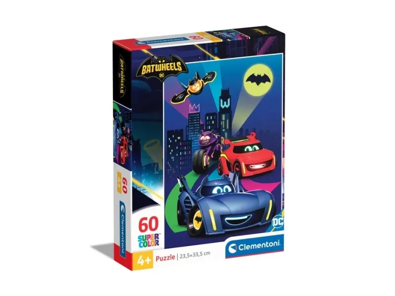 Clementoni Jigsaw Puzzle Super Color Batwheels 60 pcs. Gulv