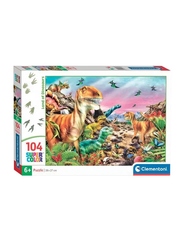 Clementoni Jigsaw Puzzle Super Color Trolls 3 104pcs. Gulv