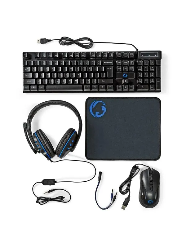 Nedis Gaming Combo Kit keyboard