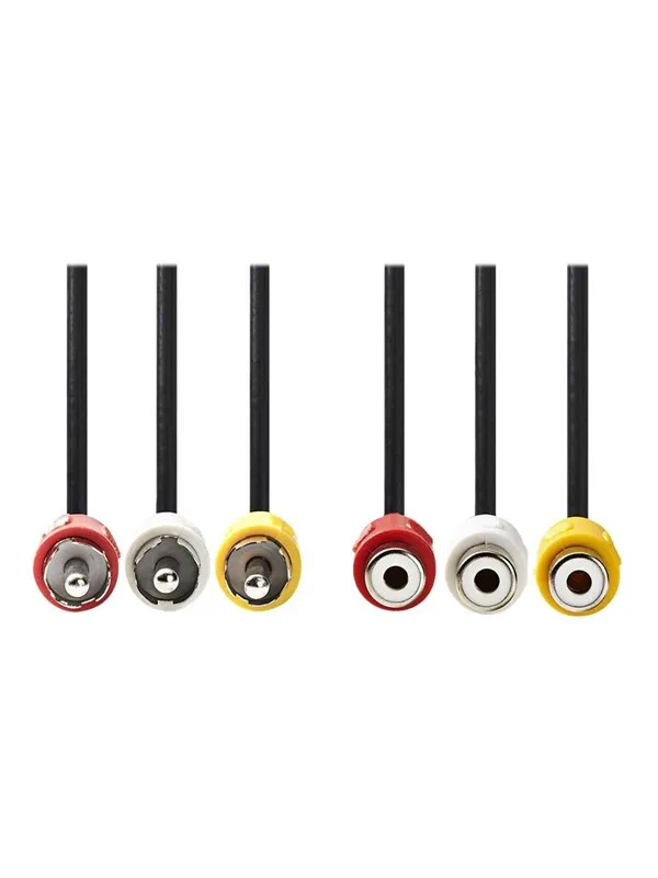 Nedis video / audio cable - composite video / audio - 5 m