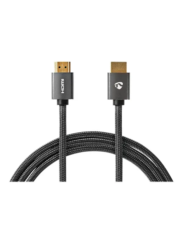 Nedis HDMI cable with Ethernet - 3 m