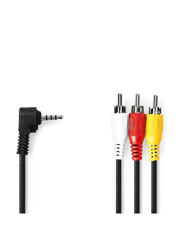 Nedis CVGL22400BK10 video cable adapter