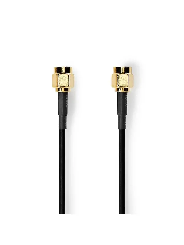 Nedis CSGB02000BK10 coaxial cable