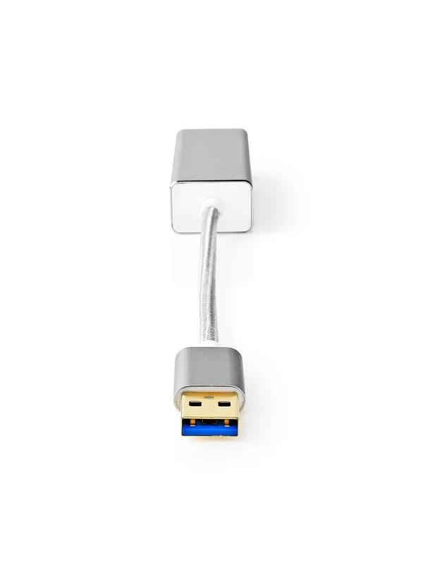 Nedis USB Network Adapter USB 3.2 Gen1 1Gbps USB-A Male RJ45 Female 0.20 m