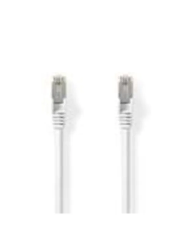 Nedis Cat 8.1 Network Cable | S/FTP | RJ45 Male | RJ45 Male - Hvit - 20m