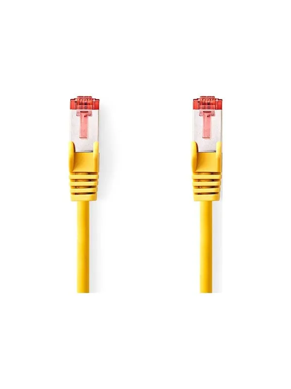 Nedis CCGL85221YE100 networking cable - Gul - 10m