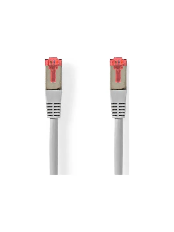 Nedis CCGL85220GY100 networking cable - Grå - 10m