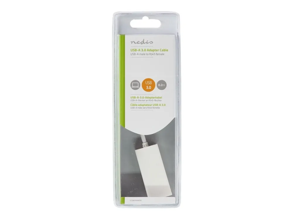 Nedis USB Network Adapter RJ45 USB 3.2 Gen 1