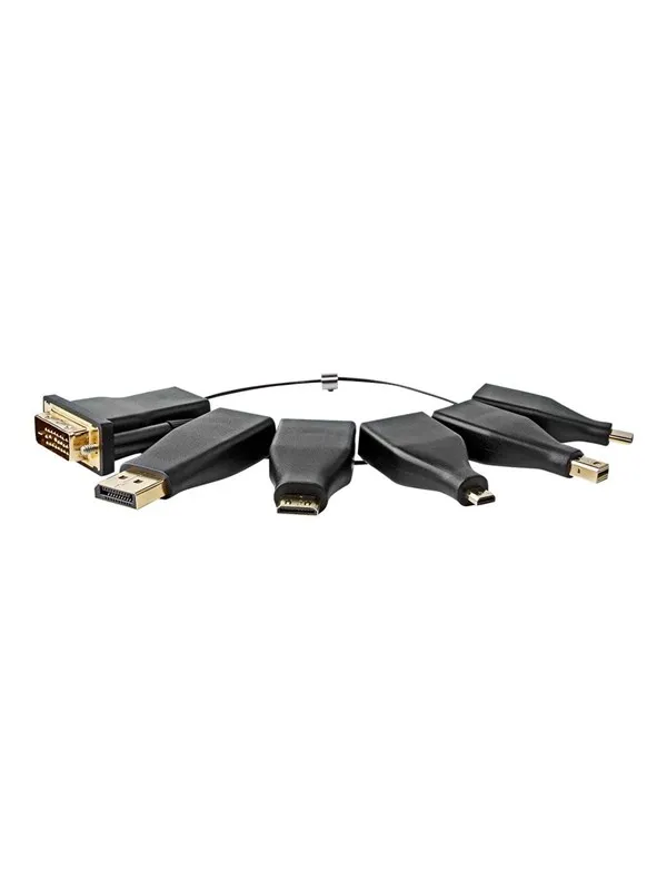 Nedis video / audio adapter kit - DisplayPort / HDMI / DVI / USB