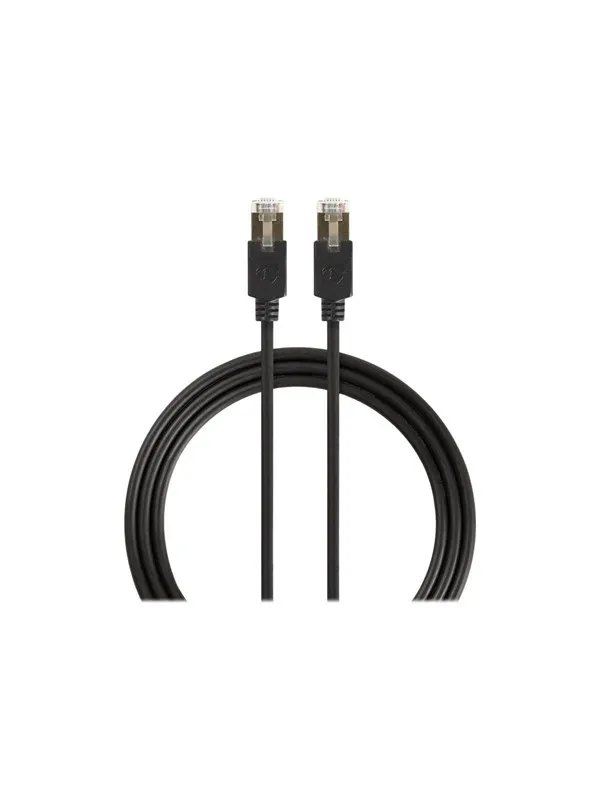 Nedis network cable - 2 m - anthracite - Svart - 2m