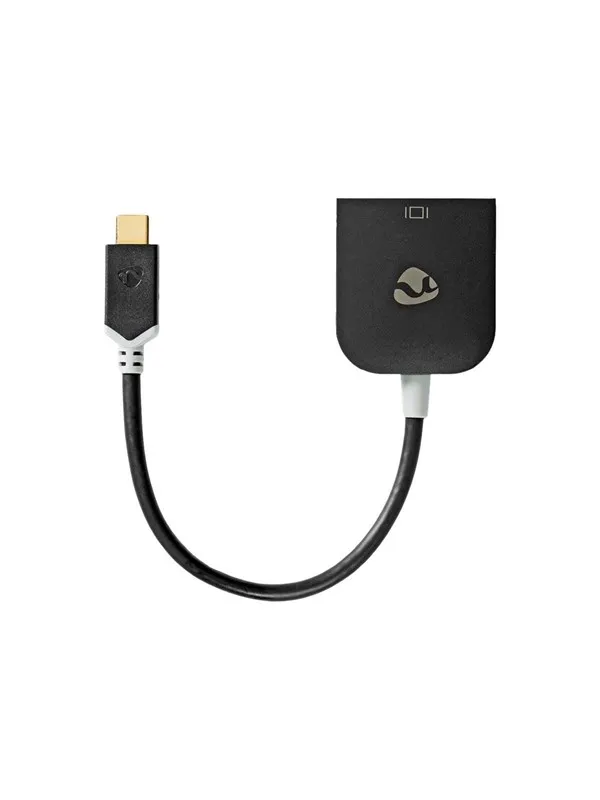 Nedis USB-C 3.1 Adapter Cable - USB / VGA adapter - 24 pin USB-C to HD-15 (VGA) - 20 cm
