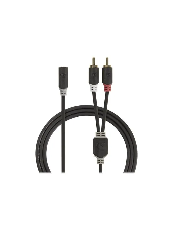 Nedis audio cable - 20 cm