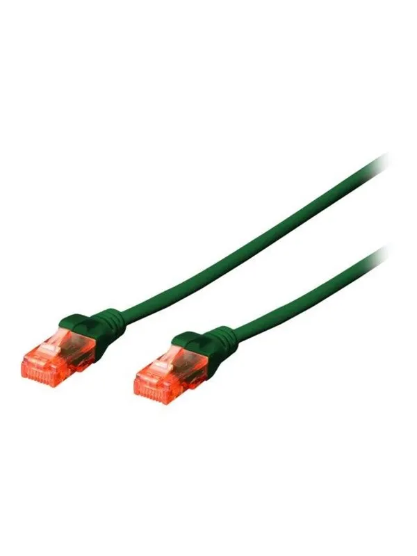 DIGITUS Professional patch cable - 5 m - green - Grønn - 5m