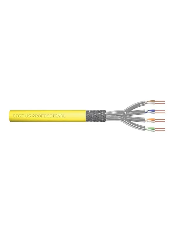 DIGITUS Professional installation cable - 500 m - yellow RAL 1028 - Gul - 500m
