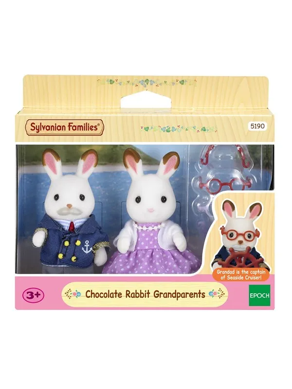 Sylvanian Families Chocolate Rabbit Grandparents