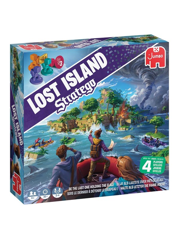 Jumbo Stratego Lost Island Board Game