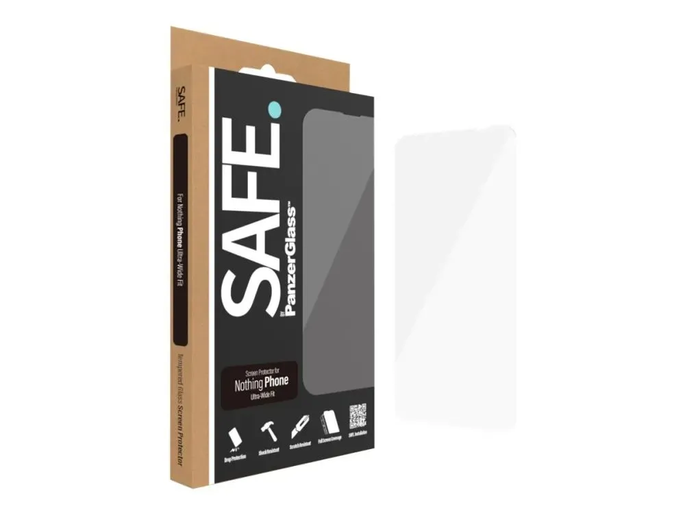 SAFE by PanzerGlass Screen Protector Nothing Phone | Ultra-Wide Fit