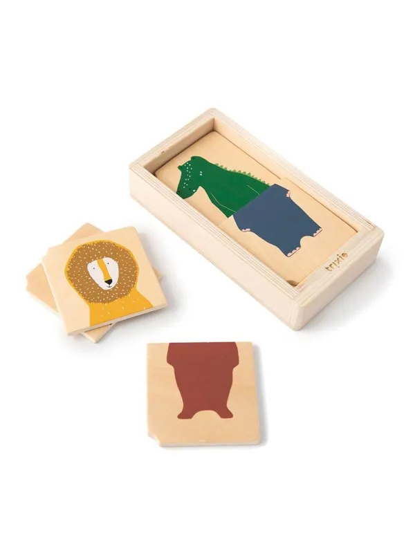 Trixie Baby Wooden Combo Puzzle Animals