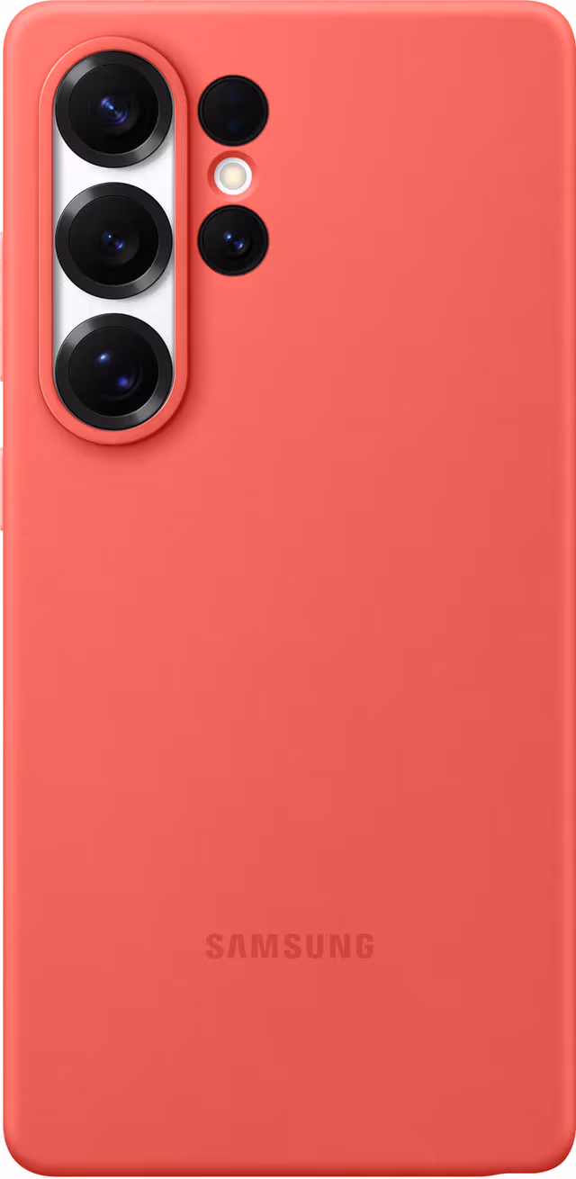 Samsung Galaxy S25 Ultra Silicone Case - Red