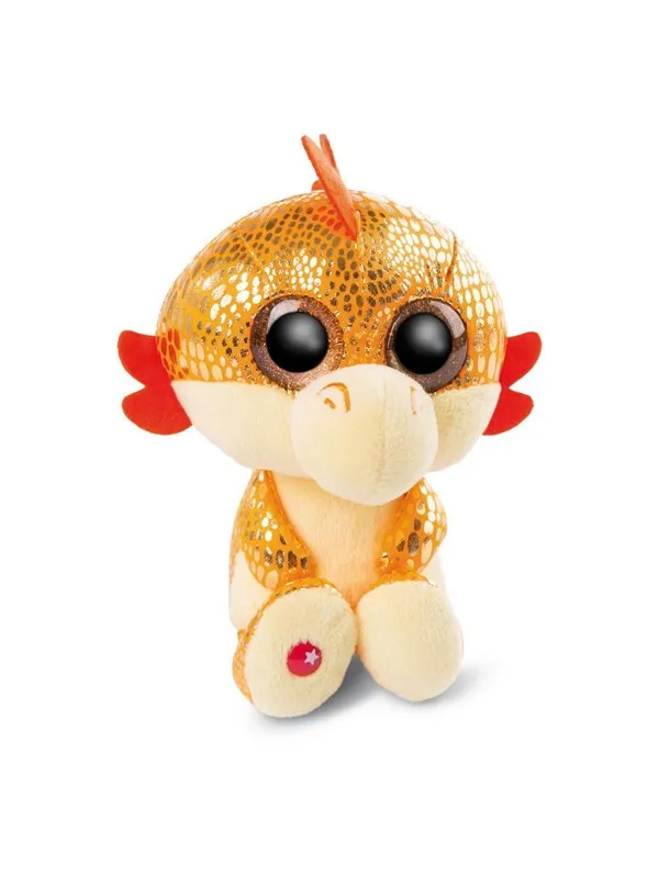 Nici Glubschis Plush Toy Dragon Orange Yo-Yo 15cm