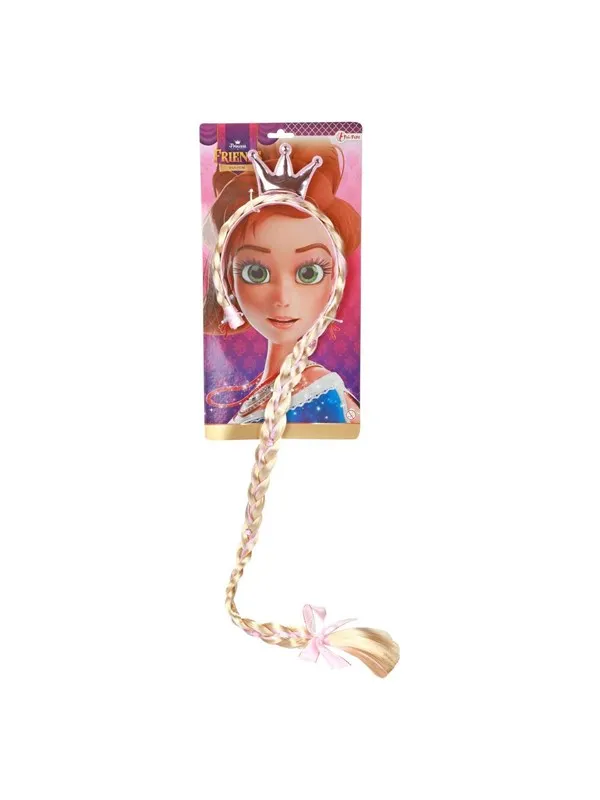 Toi-Toys Princess Friends Diadem with Long Braid and Crown