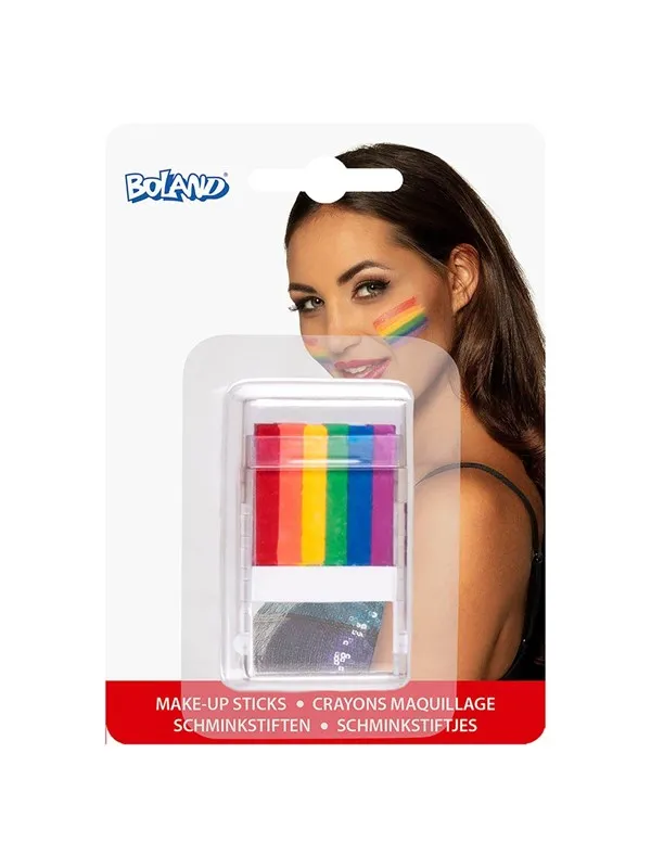Boland Makeup Sticks Rainbow