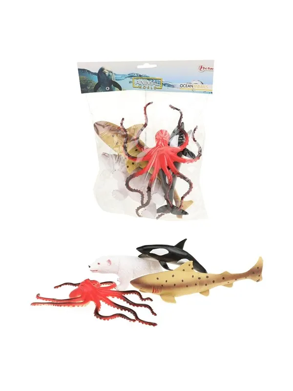 Toi-Toys Animal World Sea Creatures Deluxe 5pcs.