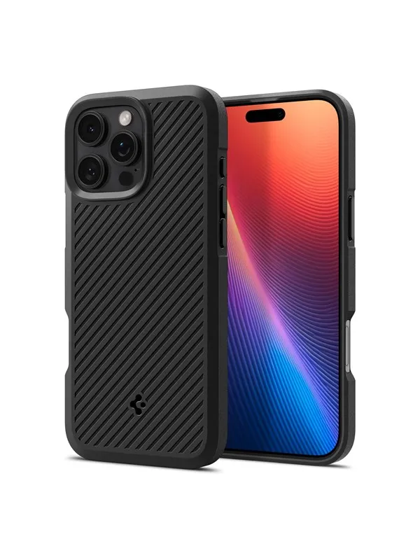 Spigen Core Armor - Matte Black - iPhone 16 Pro Max