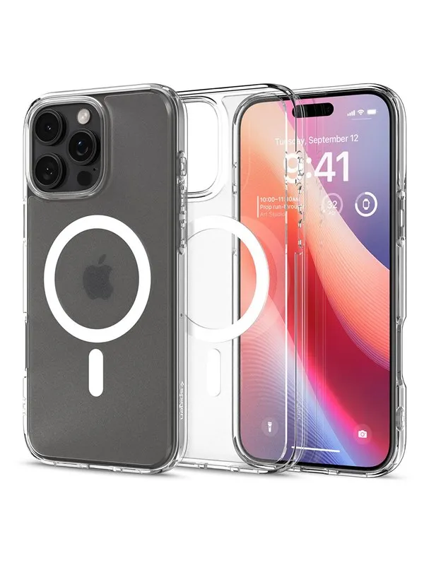 Spigen Ultra Hybrid MagSafe - frost clear - iPhone 16 Pro Max