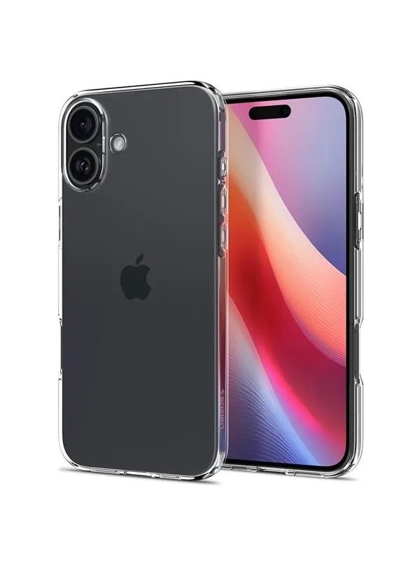 Spigen Crystal Flex - Crystal Clear - iPhone 16 Plus