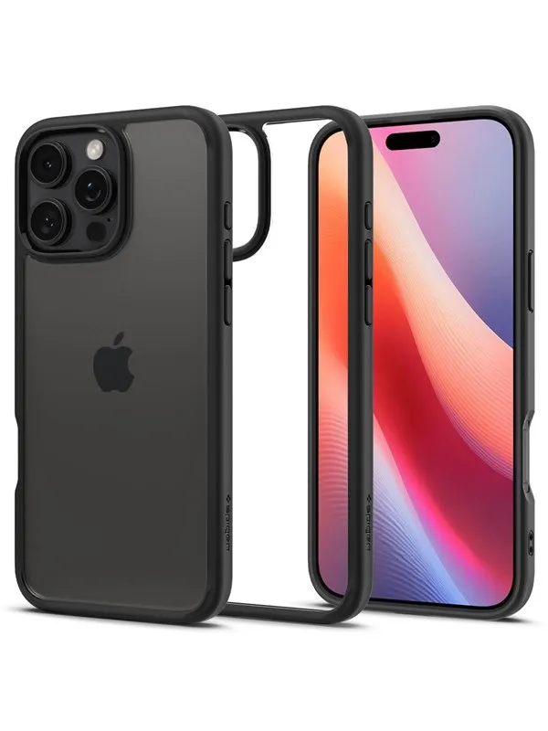 Spigen Ultra Hybrid - matte black - iPhone 16 Pro