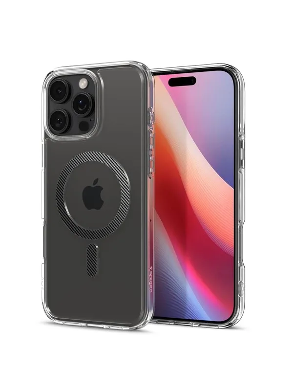 Spigen Ultra Hybrid MagSafe - carbon fiber - iPhone 16 Pro