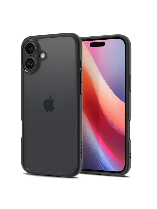 Spigen Ultra Hybrid - matte black - iPhone 16