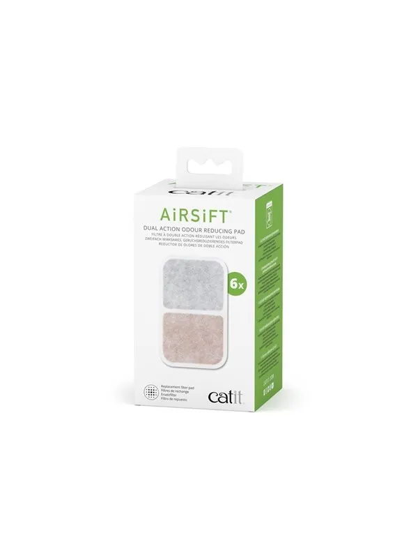 Catit AIRSIFT Dual Action Filter Cassette (6-Pack)