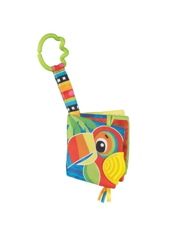 Playgro Jungle bite book w/ hanger