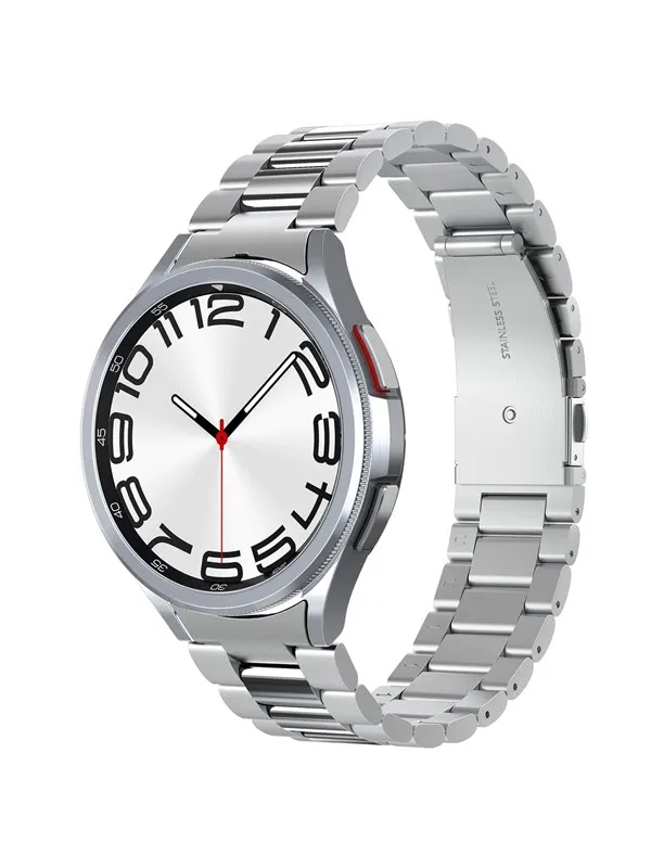 Spigen Modern Fit 316L Band - silver - Samsung Galaxy Watch6 Classic 47mm