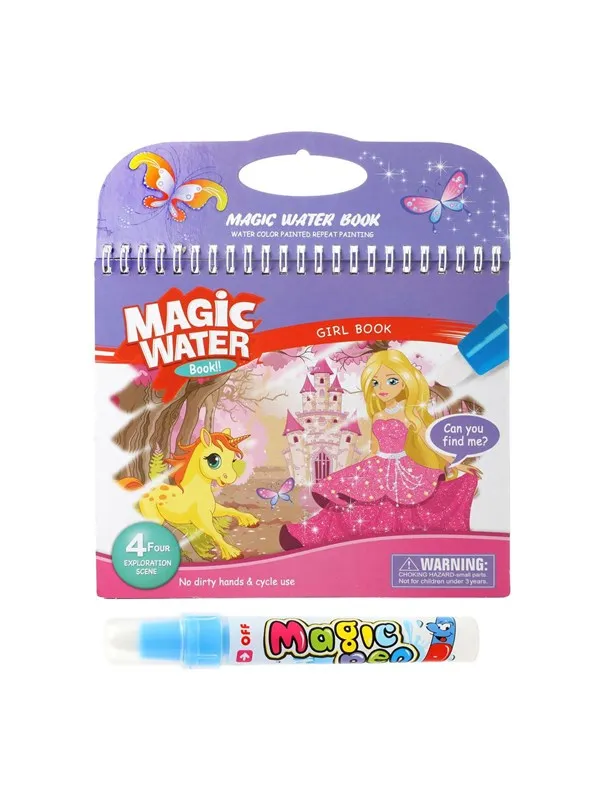 Toi-Toys Creativity Coloring with Water Princess with Marker