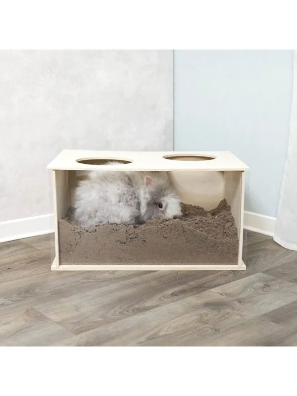 Trixie Gravekasse for Kaniner med Observasjonsvindu 58x30x38cm