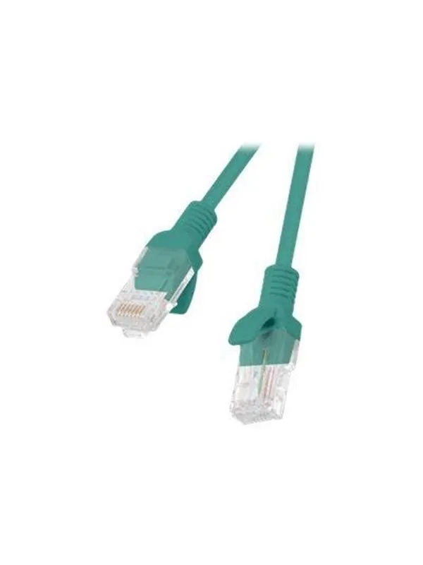 Lanberg patch cable - 20 m - green RAL 6024 - Grønn - 20m