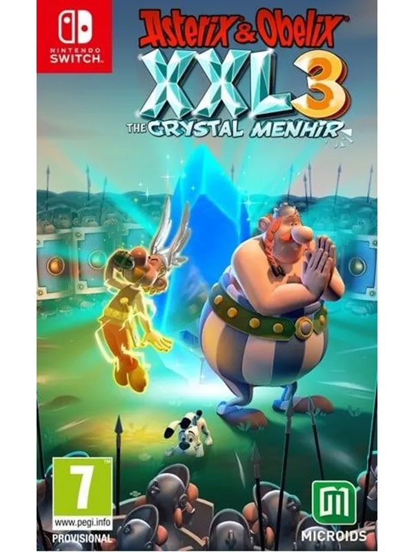 Asterix & Obelix XXL 3: The Crystal Menhir (Code in a Box) - Nintendo Switch - Platformer