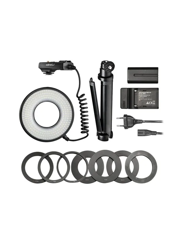 Walimex Pro Macro LED Ring Light DSR 232 Kit
