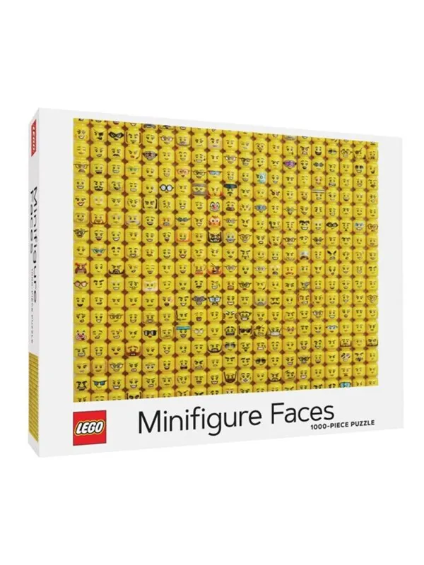 Euromic LEGO® Minifigure Faces 1000-Piece Puzzle
