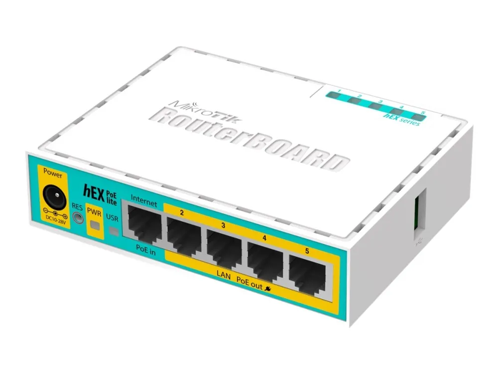 MikroTik RouterBOARD RB750UP - Router Without Wireless Network